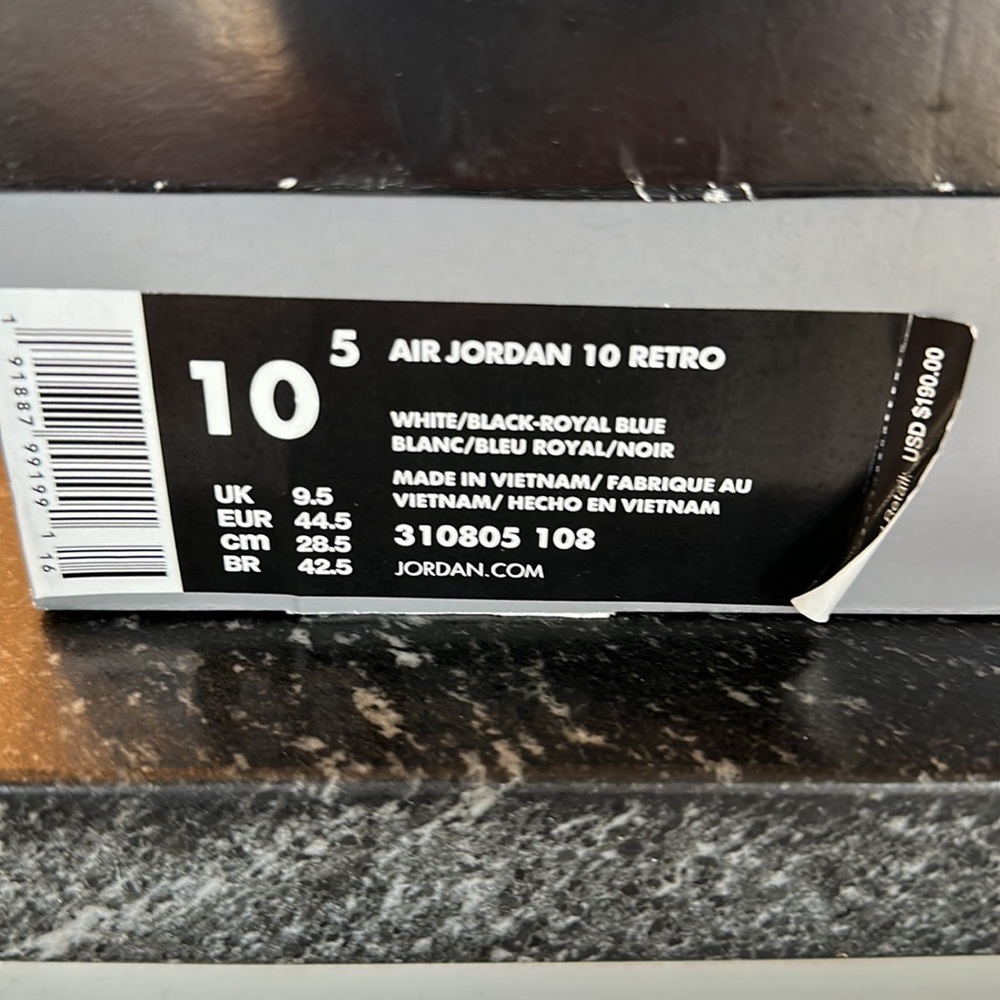Jordan 10 Retro - Picture 9 of 9